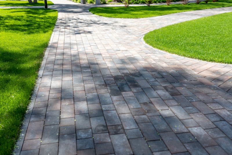 Walkway with Pavers