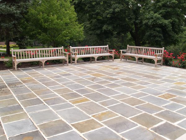 Slate Patio Installation in Glendale